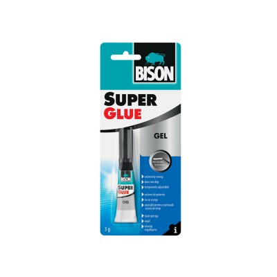 Bison Super Glue Gel 3g  90002