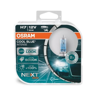 OSRAM H7 12V 55W COOL BLUE INTENSE /nextgen/ 2ks sada