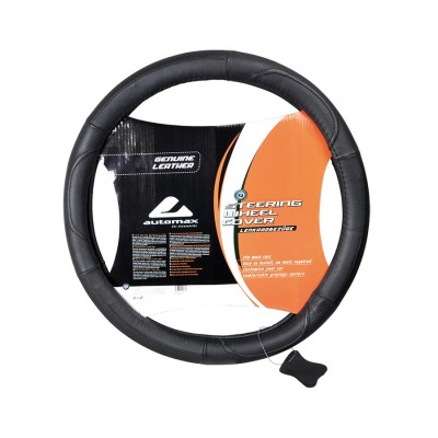 Steering wheel cover leather 39-41cm