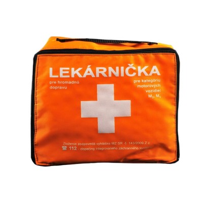 First aid kit for bus