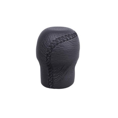 Gear shift knob - genuine leather - lift up reverse