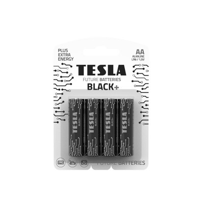 TESLA BLACK+ AA 4ks blister