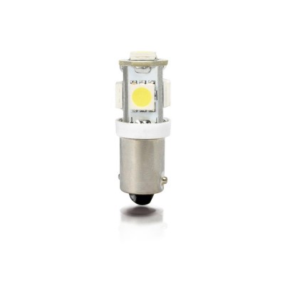 Led bulb T8.5 BA9S 5 LEDS 5050SMD Double blister