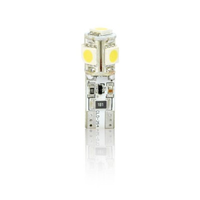 Led bulb T10 CANBUS 5SMD 5050 Double blister