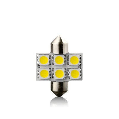 Led bulb SV8.5  WHITE 12V 31mm