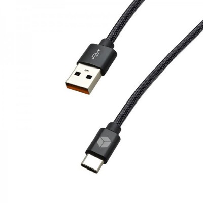 Type C cable black 1,5m 3A