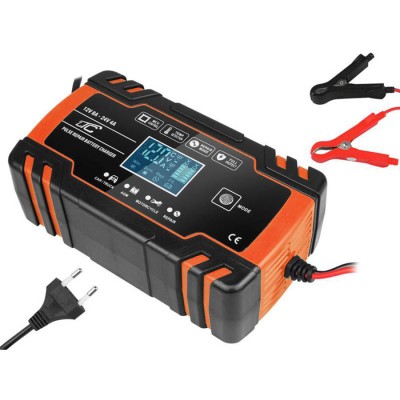 Automatic charger with microprocessor 12V/8A, 24V/4A