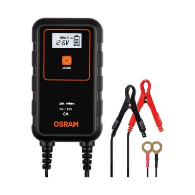 OSRAM Smart battery charger 6A 6V/12V