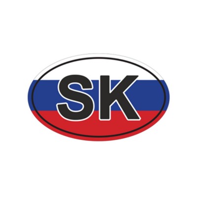 Decorative sticker Slovakia