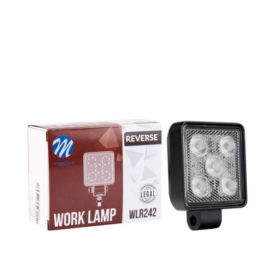 Led working light, SERIES WLR242 - 5x1,5W HP LED 7,5W 12/24V ECE R23